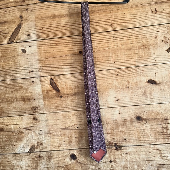 Michel 100% silk tie - Picture 3 of 4